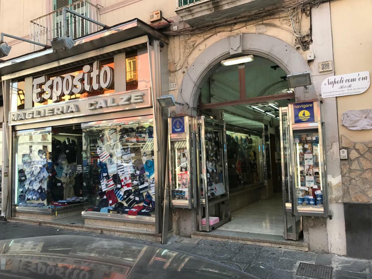 Napoli Com'Era Acomodação com café da manhã Exterior foto
